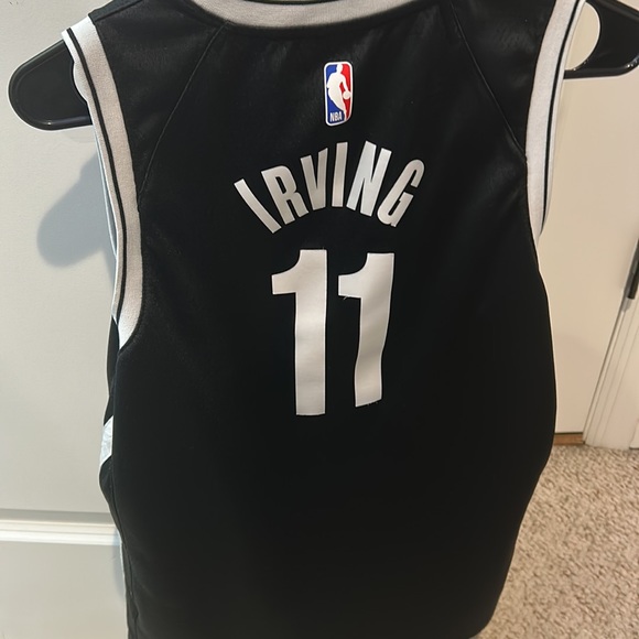 Nike Shirts & Tops Brooklyn Nets Home Kyrie Irving Childrens Large